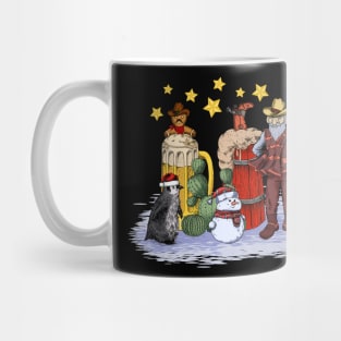 Cowboy Christmas Mug